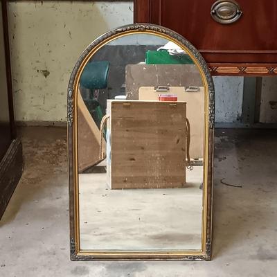 LOT 110: Bernhardt Furniture Co. Sideboard with Vintage Mirror