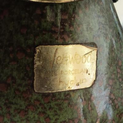 LOT 112: Vintage Westwood Ind. Hollywood Regency Style Porcelain and Metal Lamp