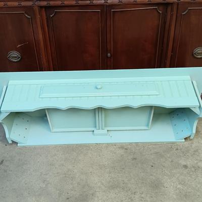 LOT 115: Wood Console Table