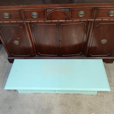 LOT 115: Wood Console Table