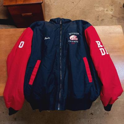 LOT 119: Dockers Suede and Faux Fur Jacket, Tehama Soft Shell Jacket, Boathouse Sports Jacket & USWA Jacket