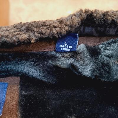 LOT 119: Dockers Suede and Faux Fur Jacket, Tehama Soft Shell Jacket, Boathouse Sports Jacket & USWA Jacket