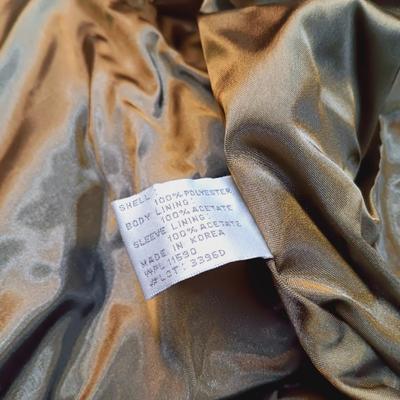 LOT 119: Dockers Suede and Faux Fur Jacket, Tehama Soft Shell Jacket, Boathouse Sports Jacket & USWA Jacket