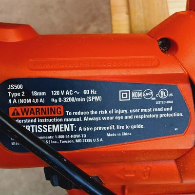 LOT 120: Black&Decker JS500 Jigsaw, Craftsman 1/4 Sheet Sander, Craftsman 3/8" Corded Drill & More