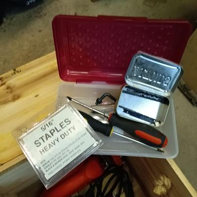 LOT 120: Black&Decker JS500 Jigsaw, Craftsman 1/4 Sheet Sander, Craftsman 3/8" Corded Drill & More