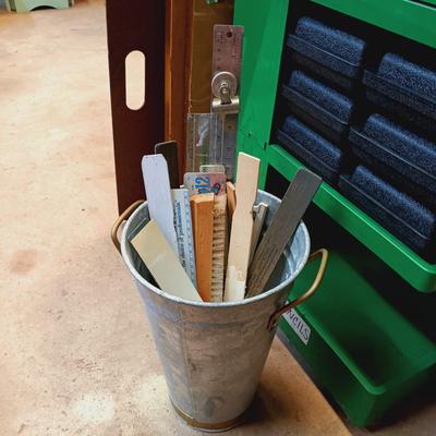 LOT 121: Joe Columbo Boby Trolley Cart with Art Supplies