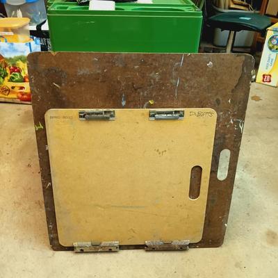 LOT 121: Joe Columbo Boby Trolley Cart with Art Supplies