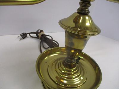 Electrified Student Lamp With Shade