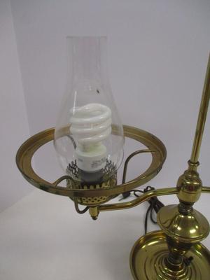 Electrified Student Lamp With Shade