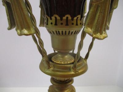 Maitland Smith Style Hot Air Balloon Glass Table Lamp