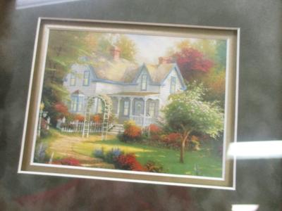 Thomas Kinkade Print "A New Day Dawning" & "Home Is Where The Heart Is"