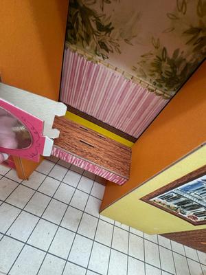 Original 1962 Barbie Dream House with Original Furniture