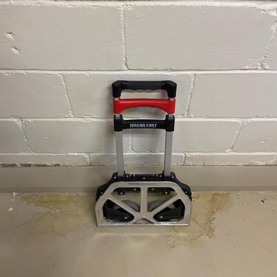 LOT 21B: Wooden Ladders, Step Stool & Magna Cart
