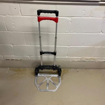 LOT 21B: Wooden Ladders, Step Stool & Magna Cart