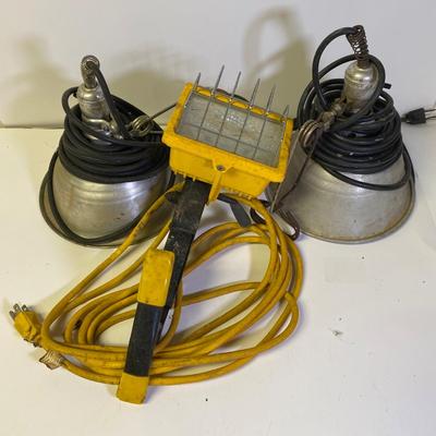 LOT 22B: Collection of Work & Shop Lights