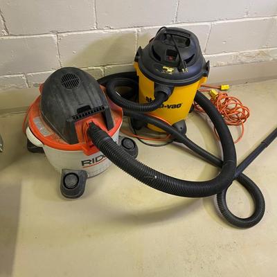LOT 25B: Pair of Shop Vacs
