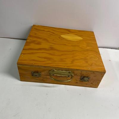 LOT 28B: Tools in Boxes: Skil Cordless Drill, Eagle Air Palm Nailer Model AN32 & More