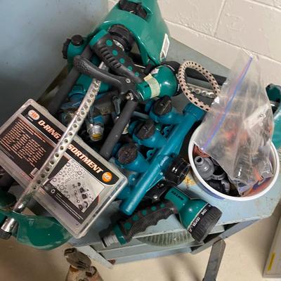 LOT 30B: Gardening Lot: Sprayers, Decor, Wind Chimes & More