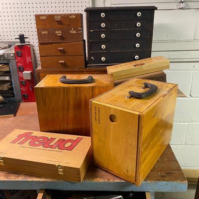 LOT 32B: Cinch Drive Sleeve Cinch Anchors, Router Bits & More