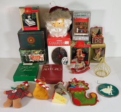 LOT 185L: Various Holiday Decorations Including Hershey, Allegro and More