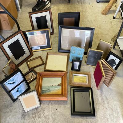 Sale Photo Thumbnail #1113: Biggest frame measures: 16" wide x 14" high