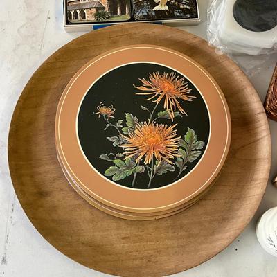 Sale Photo Thumbnail #1175: Various sized coasters
