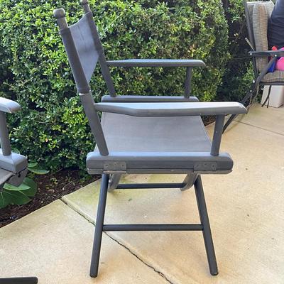 Sale Photo Thumbnail #1221: Comes with extra fabric
Measures: 34" high x 23" wide x 16" deep x 16" seat height