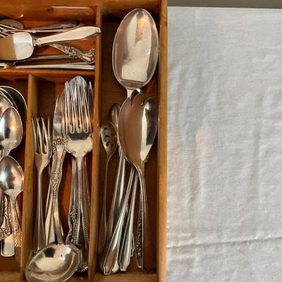 Sale Photo Thumbnail #1276: Has wooden tray