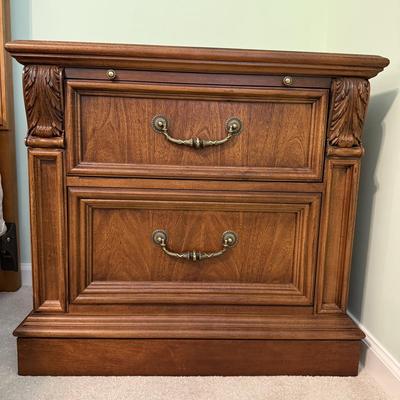 Stanley Furniture Nightstand with Pull-Out Tray