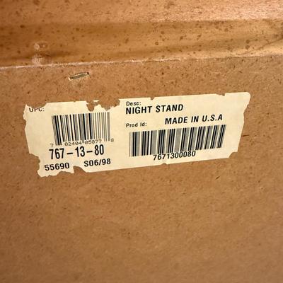 Stanley Furniture Nightstand with Pull-Out Tray