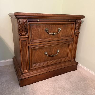 Stanley Furniture Nightstand with Pull-Out Tray