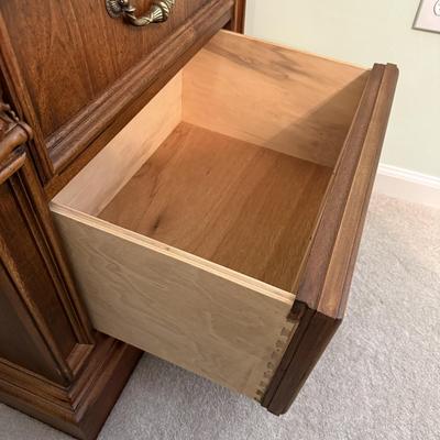 Stanley Furniture Nightstand with Pull-Out Tray
