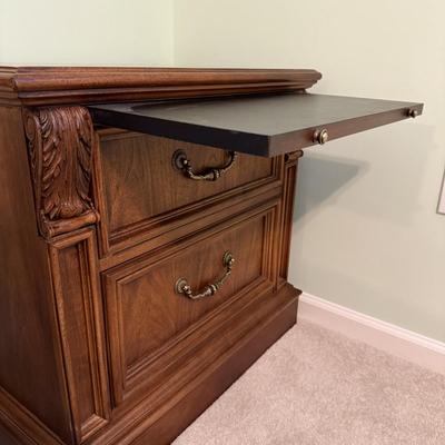 Stanley Furniture Nightstand with Pull-Out Tray