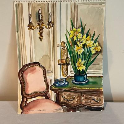 Sale Photo Thumbnail #1372: Measures: 11" wide x 14" high