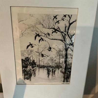 Sale Photo Thumbnail #1407: Set of prints and etchings, each in good condition