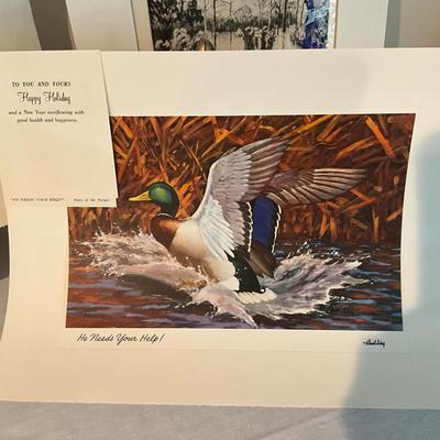 Sale Photo Thumbnail #1406: Set of prints and etchings, each in good condition