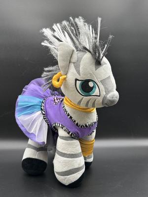 Retired Build a Bear My Little Pony Zecora MLP Plush Zebra