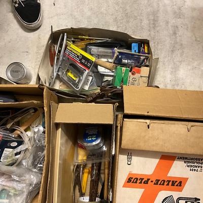 Sale Photo Thumbnail #1420: Very good working condition 
Hammers, socket set, new tape measure staple gun and much more