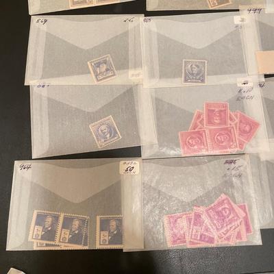 Large Selection of Loose Canceled & Uncanceled Stamps (O-SS)
