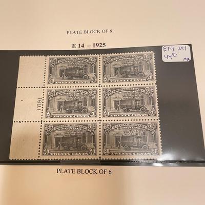 Plate Block Collection (O-SS)