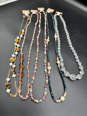 5 Lovely Vintage and Contemporary Long Necklaces