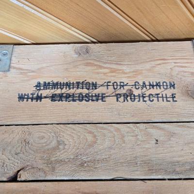 LOT Ammunition Crate
