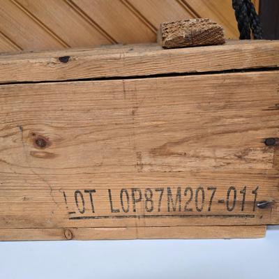 LOT Ammunition Crate