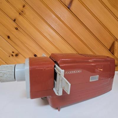 LOT 66P: Vintage Panorama Film Slide Projector, Keystone Movie Camera, and Wittnauer Cine-twin Movie Camera and Projector