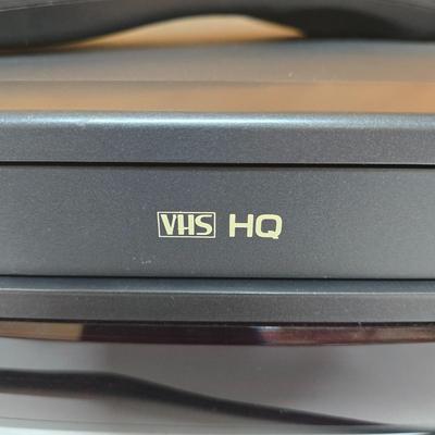 LOT 70F: Magnavox VHS VCR with Remote