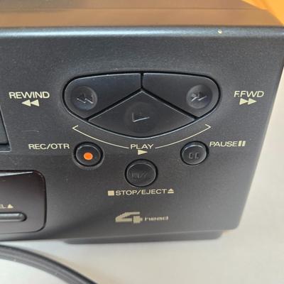 LOT 70F: Magnavox VHS VCR with Remote