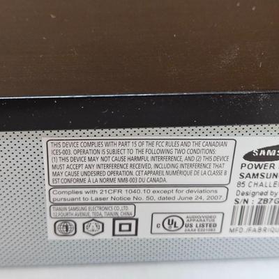 LOT 72F: Samsung Blu-ray Player