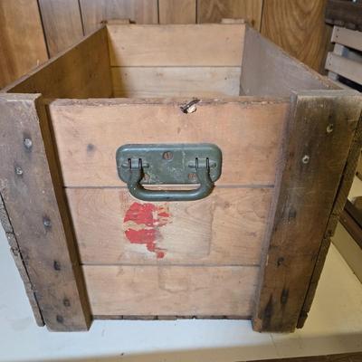 LOT 115S: Chas. J. Roth Richwood, NJ Crate and Railway Crate from Hardeeville, SC