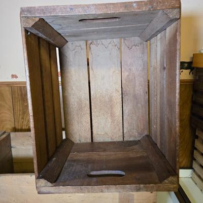 LOT 115S: Chas. J. Roth Richwood, NJ Crate and Railway Crate from Hardeeville, SC