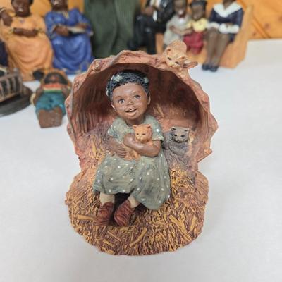 LOT 141F: Miss Martha's Collection Figurines and More